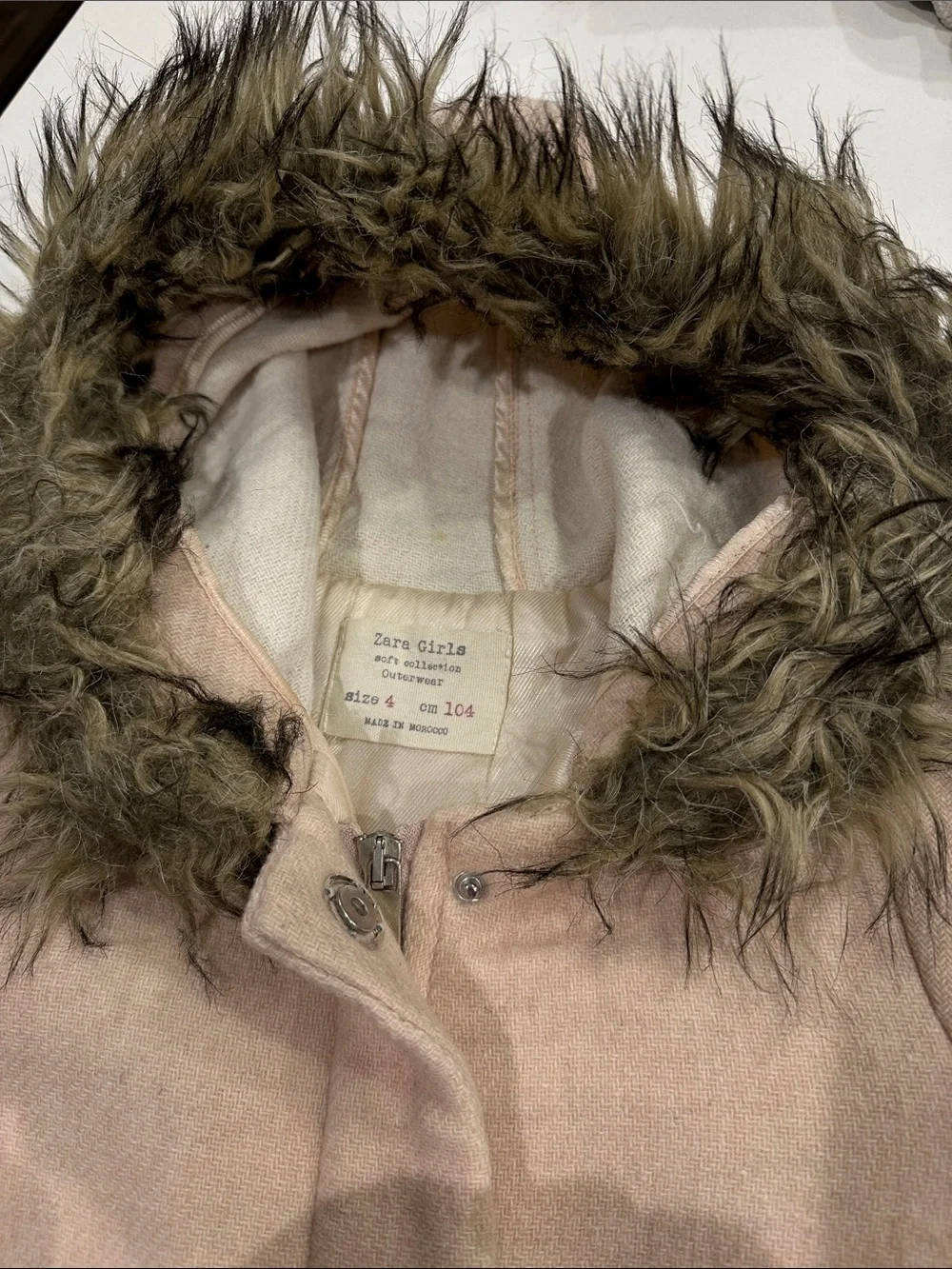 Zara Girls Soft Collection Outerwear size 4